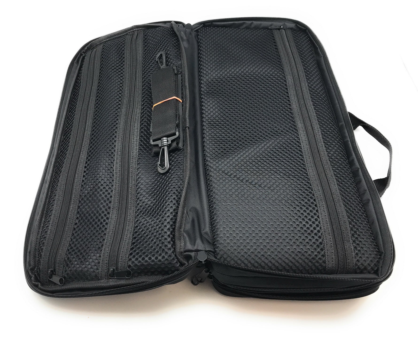Chef Knife Bag, 18 Pockets + 3 Compartments – Durable Padded Nylon Knife Roll | KB-3000