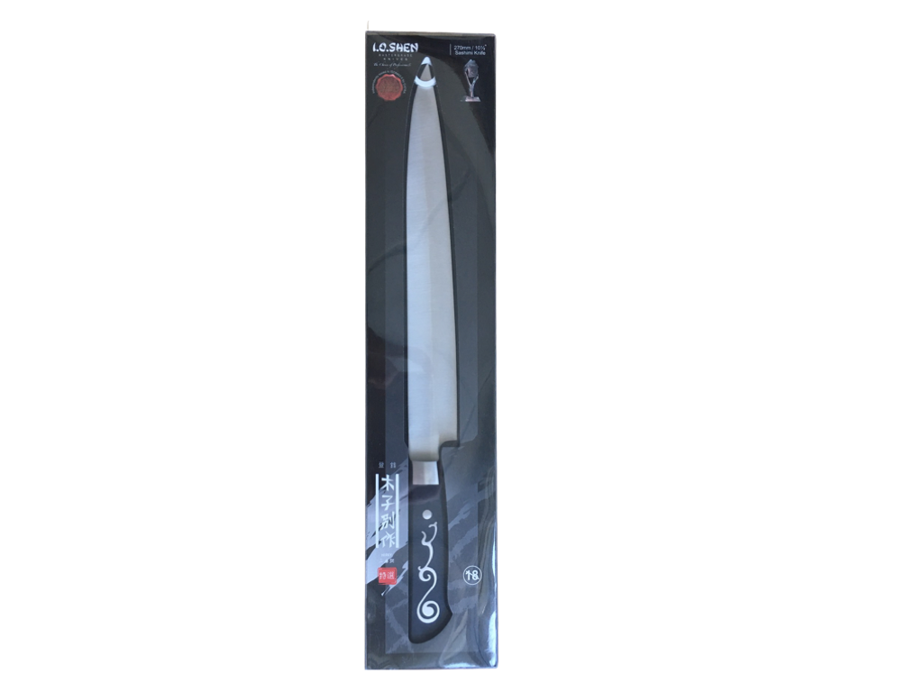 IO SHEN Master Grade Handcraft Laminated Japanese Sashimi Knife - 10 " / 270 mm. 3033 &amp; 3033L