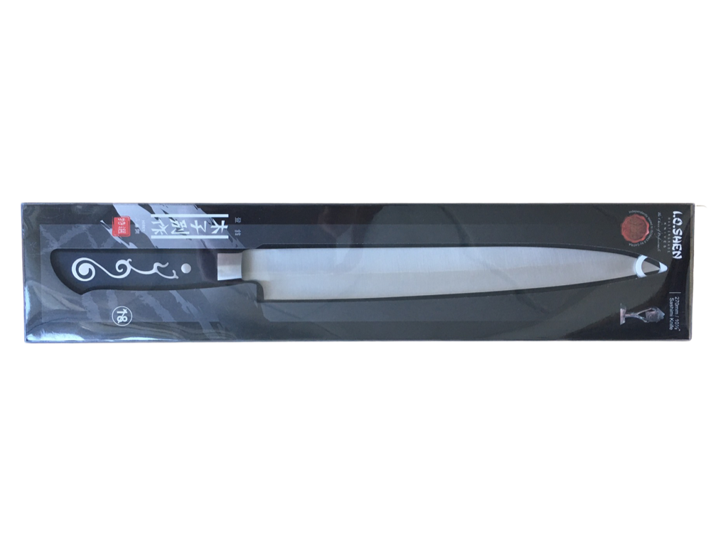 IO SHEN Master Grade Handcraft Laminated Japanese Sashimi Knife - 10 " / 270 mm. 3033 &amp; 3033L