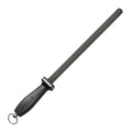 Master Grade ST-2800 11 in black ceramic honing rod with 2 stripes