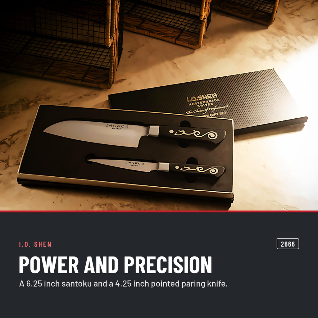 I.O. Shen 2-knife gift set 2666 in the kitchen