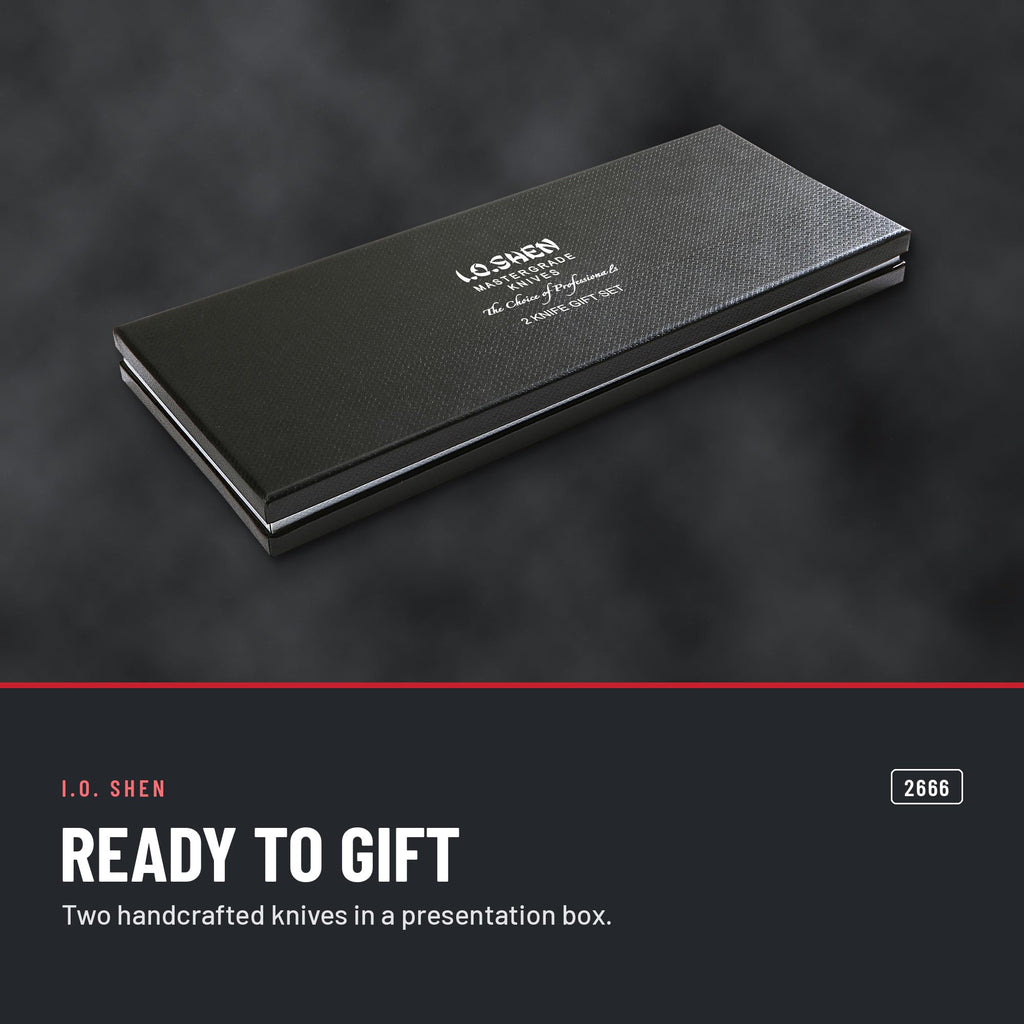 I.O. Shen 2-knife gift set 2666 in the kitchen