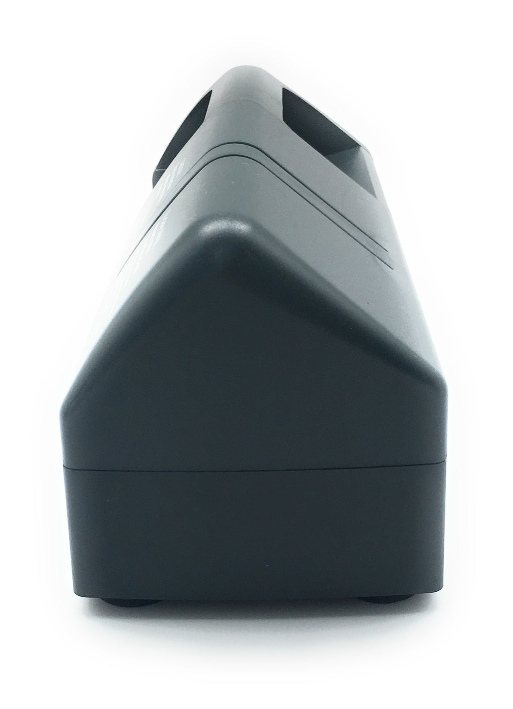 Master Grade MG-5001 commercial electric knife sharpener, end view