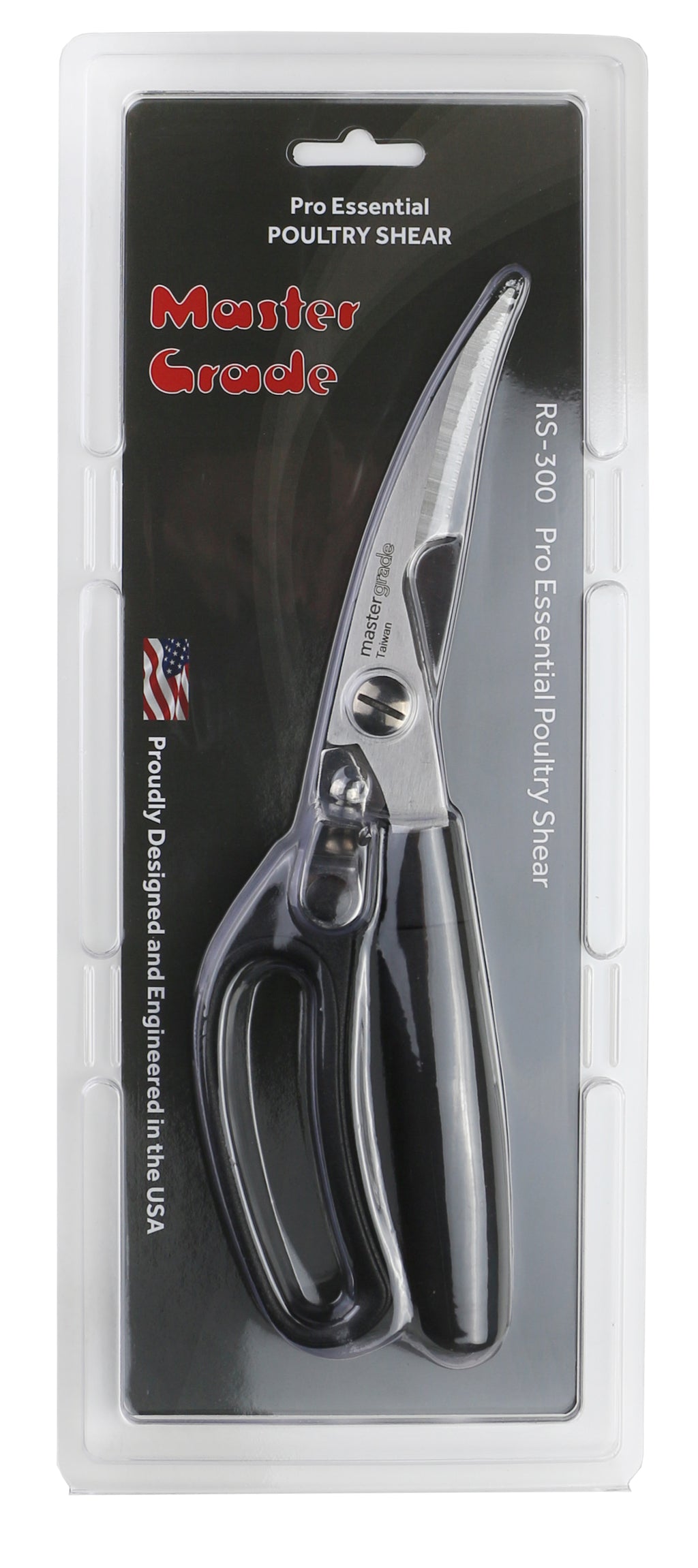 Master Grade Pro Essential Poultry Shears RS-300 in retail package