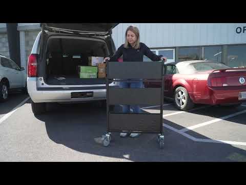 Video: Folding Master heavy-duty collapsible utility cart