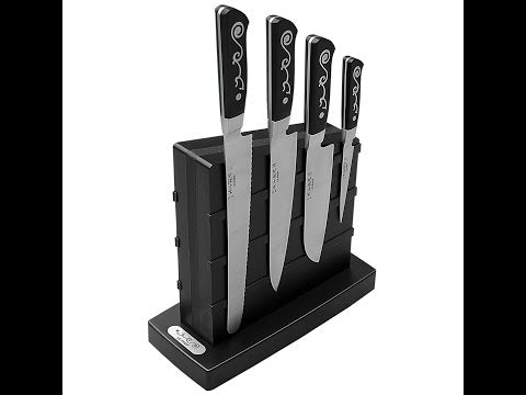 Video: I.O. Shen knife set and magnetic block