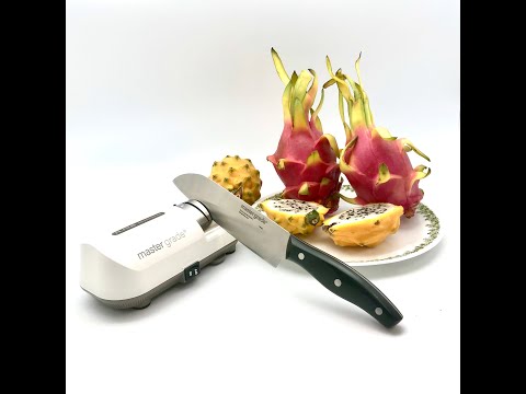 Video: sharpening with the Master Grade Alpine electric sharpener, Chef Luke Palladino