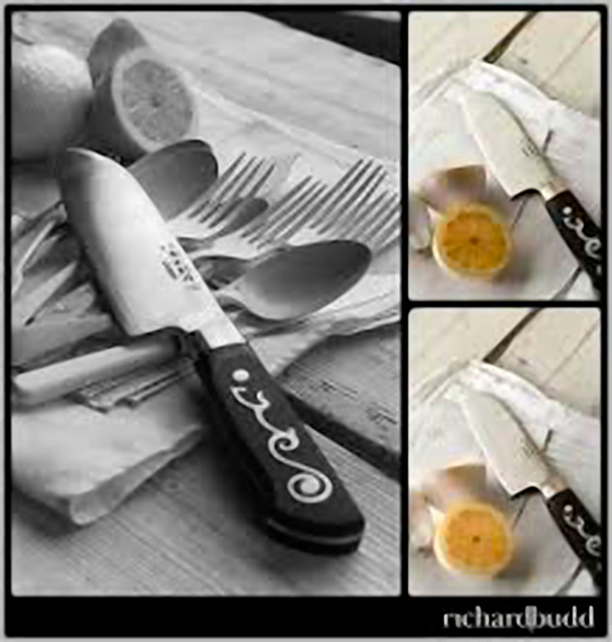 I.O. SHEN Master Grade Handcraft Laminated Chef Knife Boning Knife - 6" / 150 mm