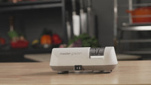Alpine Electric Knife Sharpener – Compact Home Kitchen Sharpener, Easy to Use | MG-3002BG
