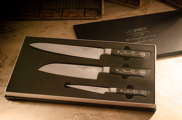 I.O. Shen Knife Bone Structure Collector Edition ~Chai Khom Slicer 5"