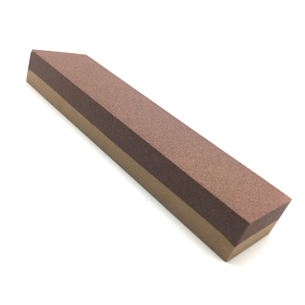 I.O. Shen Whetstone, 120 / 400 Grit – Dual-Sided Aluminum Oxide Sharpening Stone | SS-1000