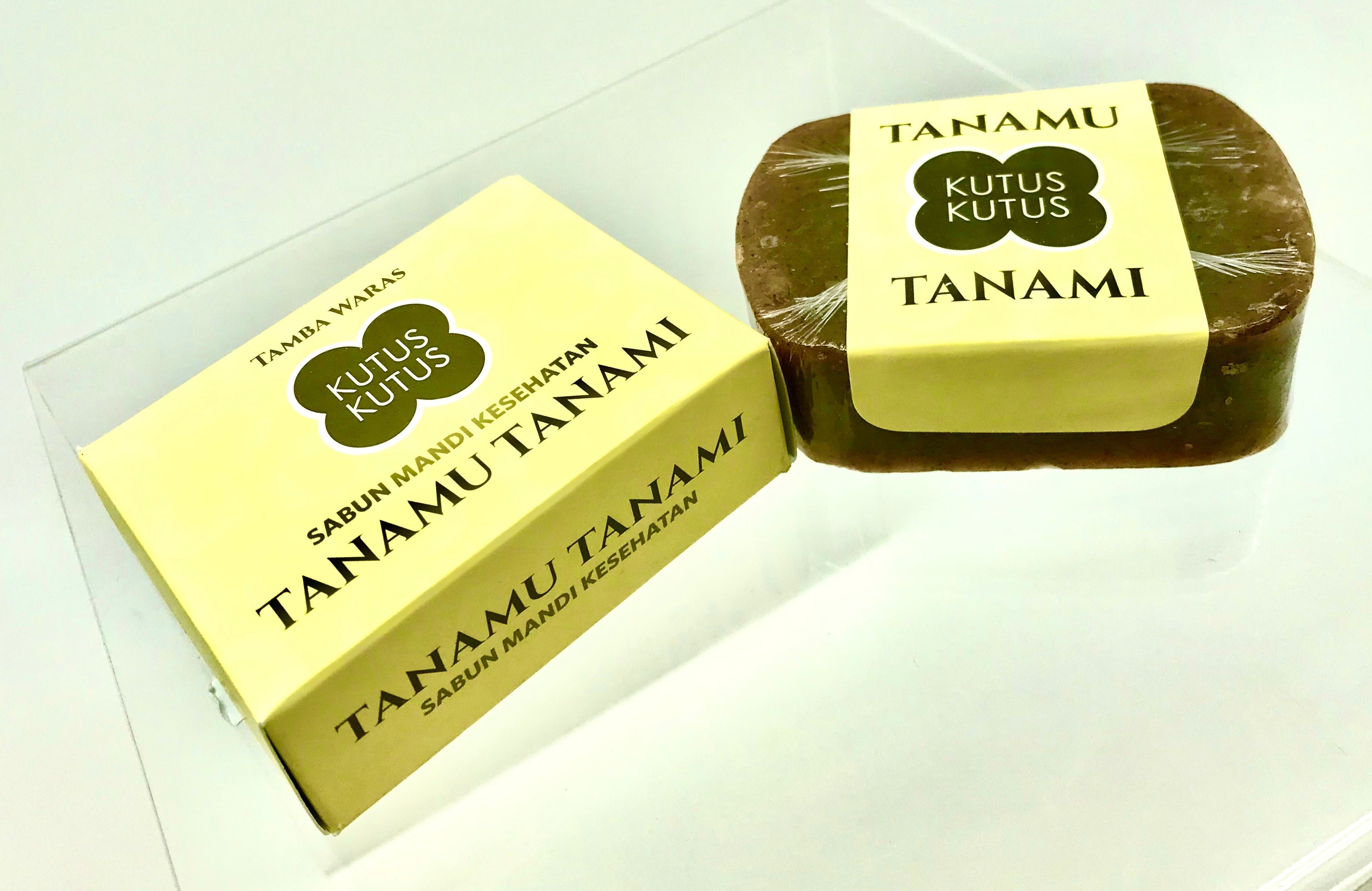 Tanamu Tanami herbal soap packaging