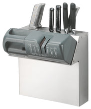 Unit Pemasangan Pengasah Pisau Komersial Stasiun Pisau Stainless Master Grade, Spesifikasi Angkatan Laut Inggris. KS-5000