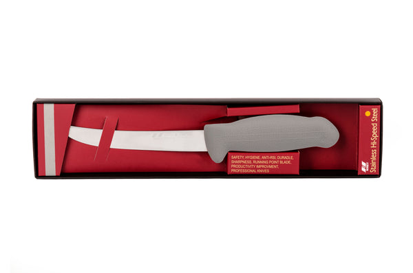 6" Trimming Knife for Meat – 3-Layer Premium ErDon Steel, Grey Handle | F-L3-0415-KR