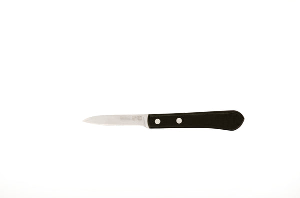 3" Paring / Shell Knife – 3-Layer Premium+ ErDon Steel, Light Grey Handle | F-SL3-0680-BR