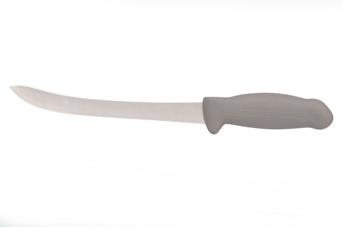8" Butcher Knife – 3-Layer Premium ErDon Steel, Grey Handle | F-L3-05210-KR