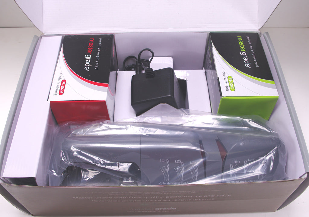 Pengasah Pisau Komersial Tugas Berat DC POWER 110V NSF dan Bersertifikat Komersial UL. MG-1001