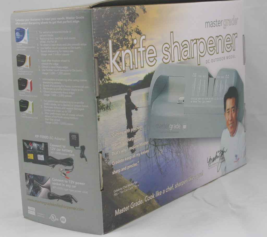 Pengasah Pisau Komersial Tugas Berat DC POWER 110V NSF dan Bersertifikat Komersial UL. MG-1001