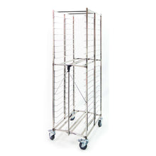 Folding Sheet Pan Rack for 20 Full-Size Pans – 304 Stainless Steel, End Load, Folds to 4.7