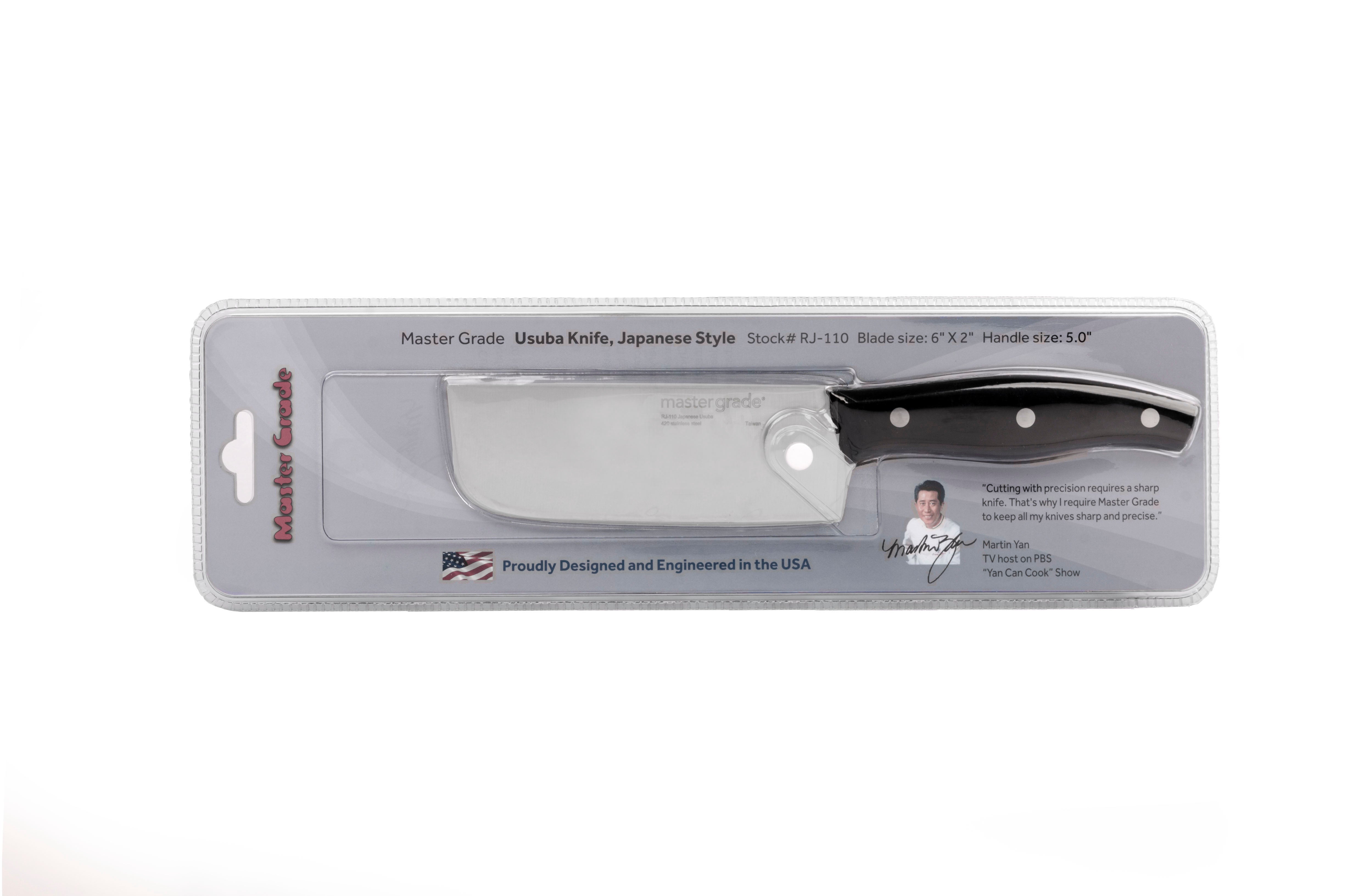 Gaya Jepang - Usuba kecil 5,5"; Pisau Stainless Steel 420-J (kekerasan pisau rockwell 48°) RJ-110 