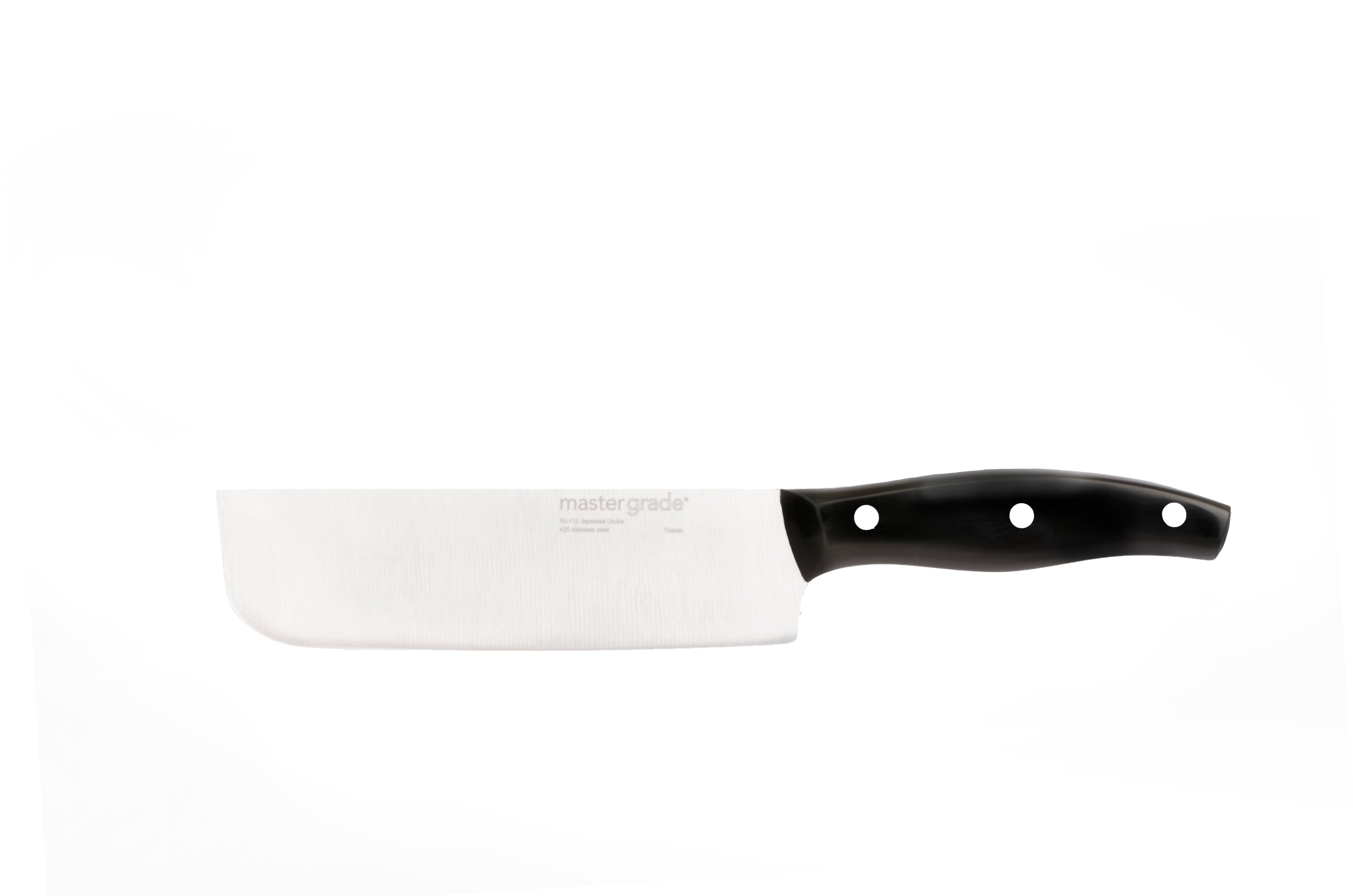 7" Usuba Knife – Japanese-Style Thin Blade for Clean Cuts, 420-J Stainless Steel | RJ-112