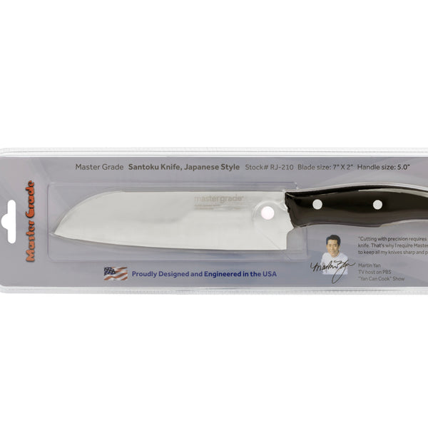 7" Santoku Knife – Japanese-Style, 420-J Stainless Steel | RJ-210