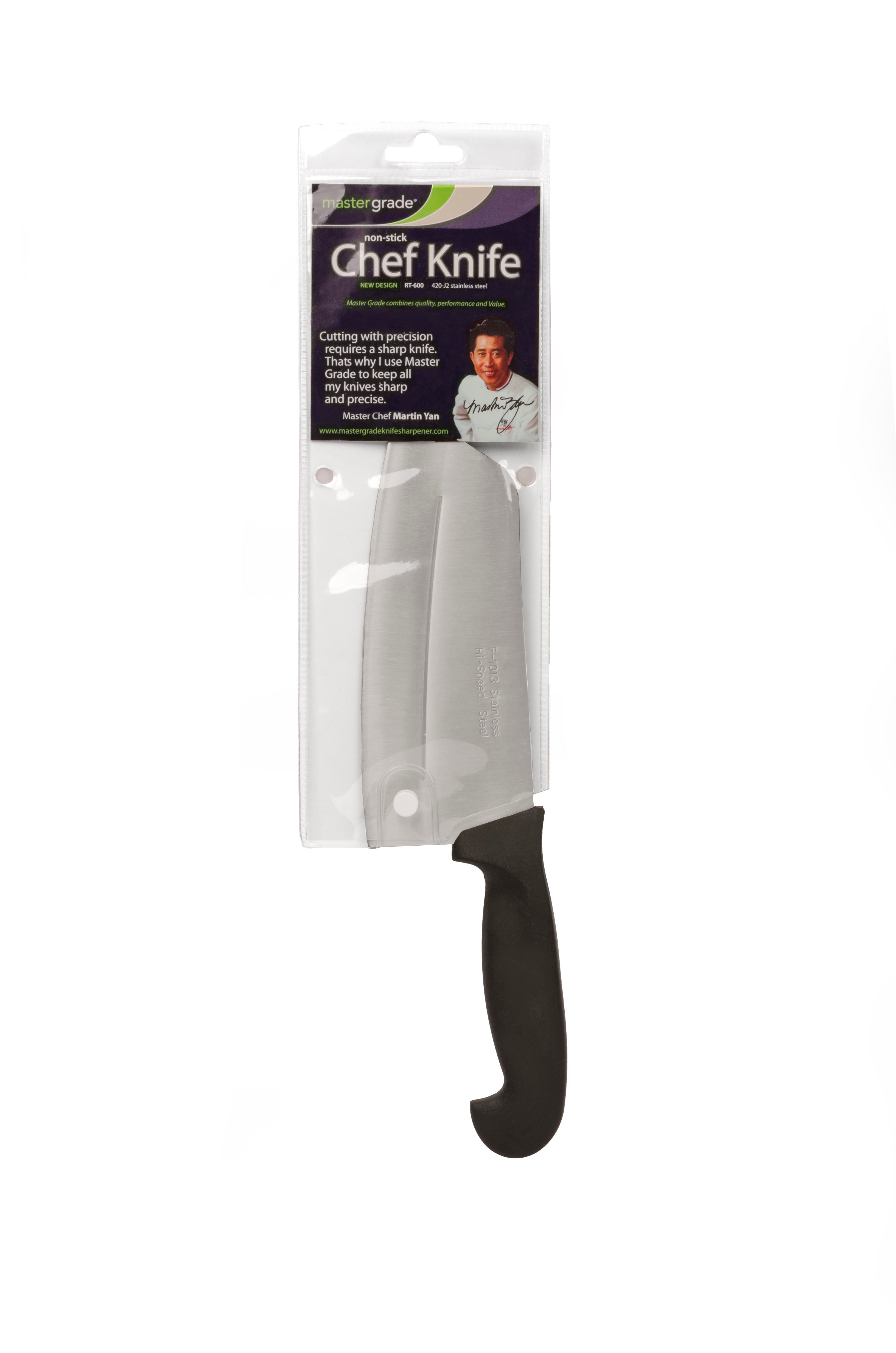 7" Non-Stick Chef Knife – French & Oriental Hybrid, 420-J Stainless Steel | RT-600