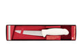 6" Boss Butcher Knife – 3-Layer Premium+ ErDon Steel, Light Grey Handle | F-SL3-0215-KR