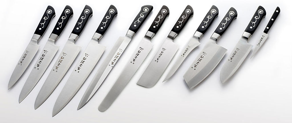 I.O. SHEN Master Grade Japanese Handcraft Laminated Khay Dee Deba - Chef Knife 4Â½" / 115 mm